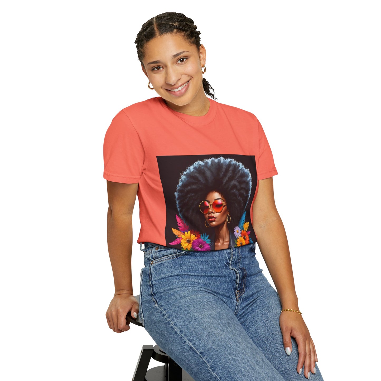 Afro Woman T-Shirt