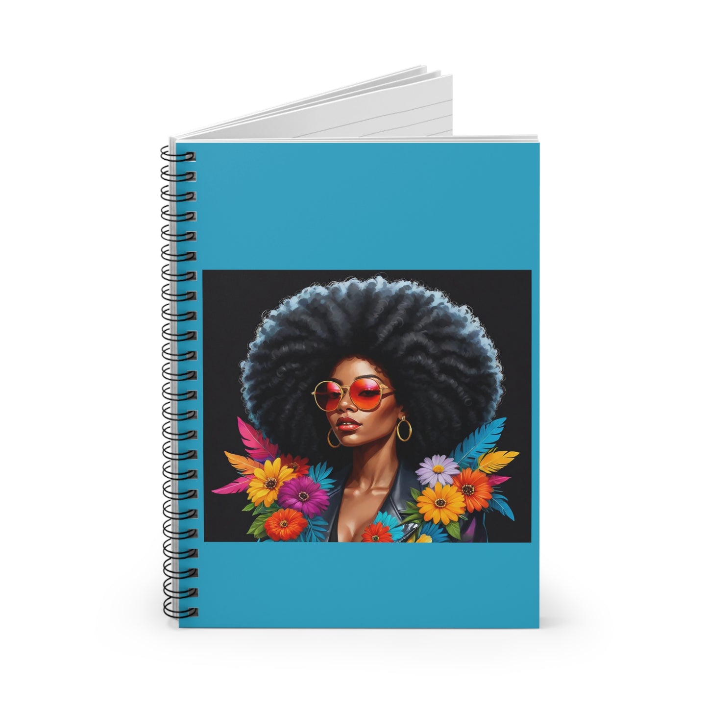Afro Woman Notebook