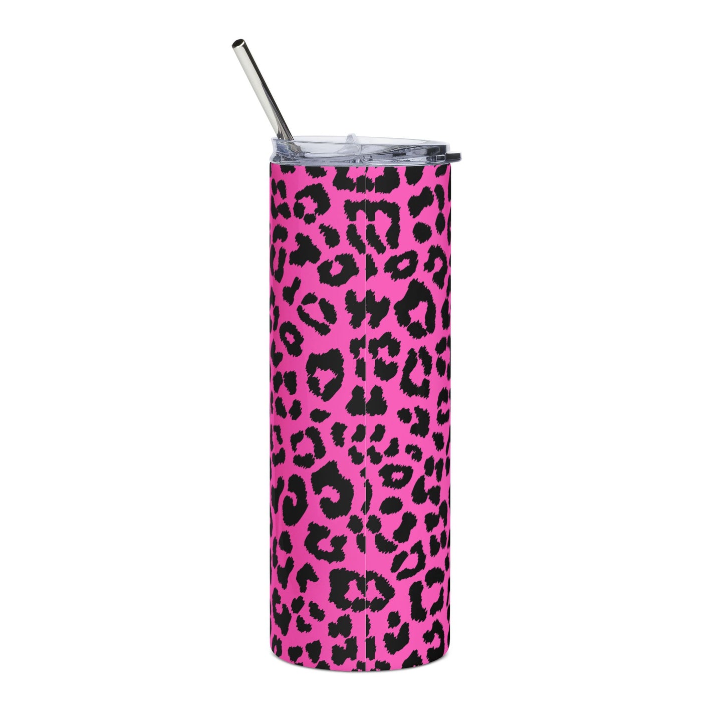 Pink MAMA Leopard Tumbler