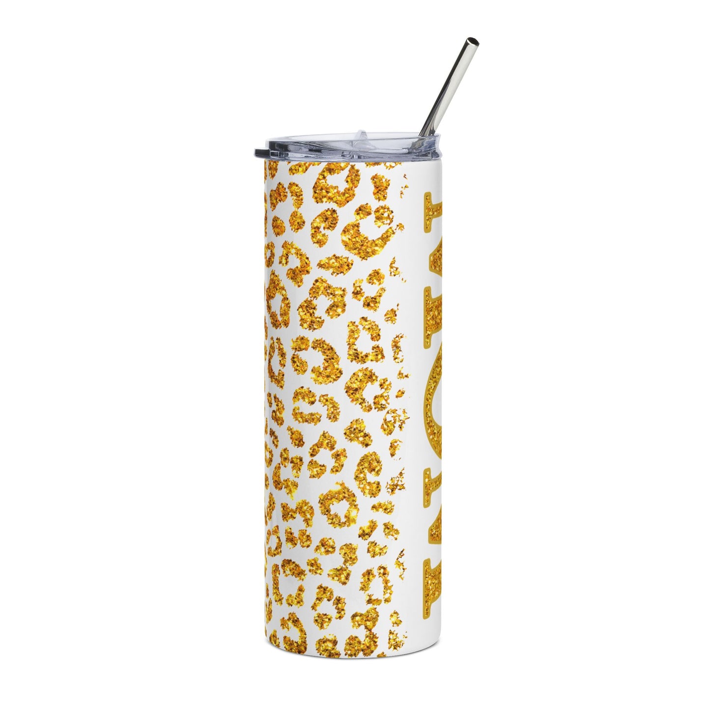Glam Leopard Tumbler