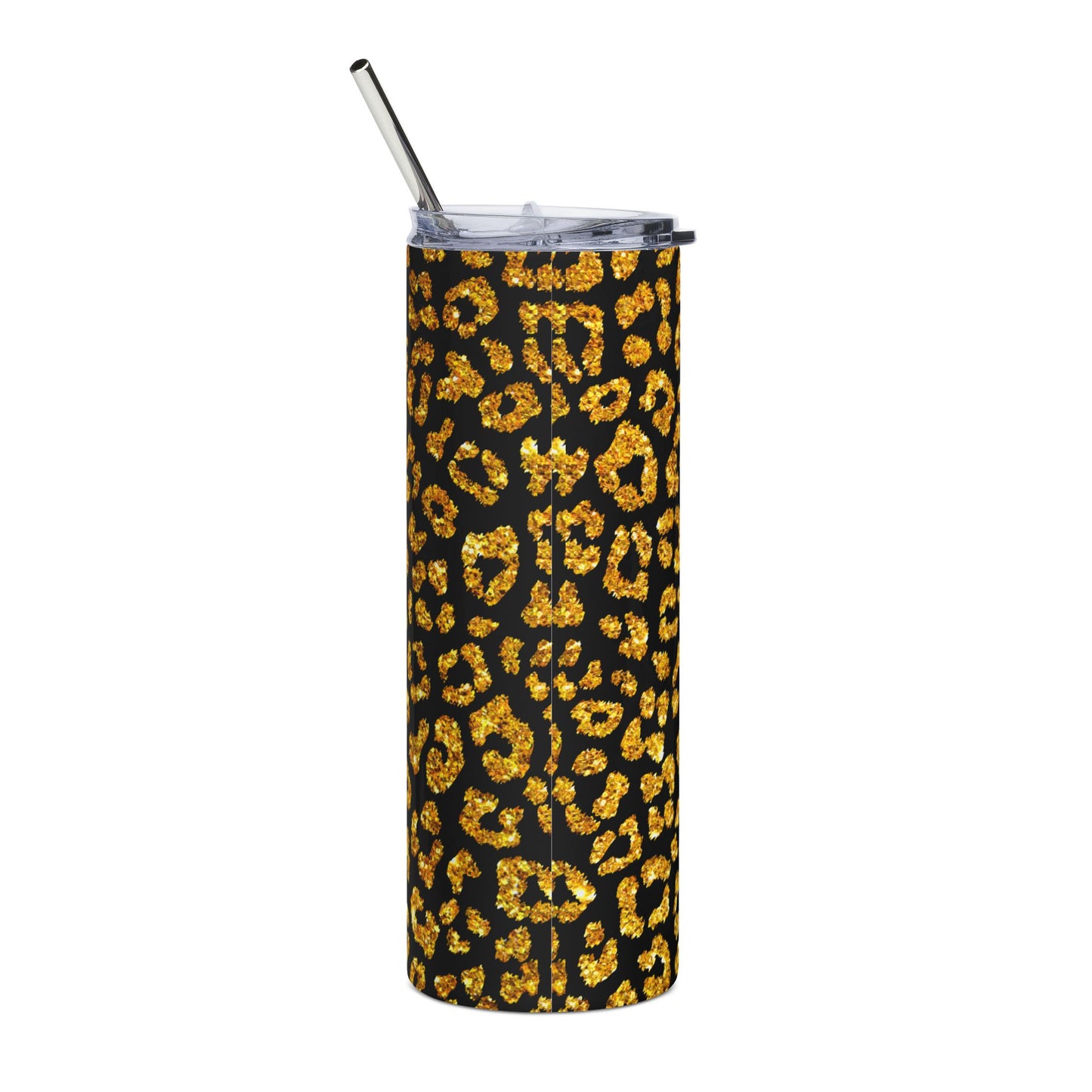 Gold Leopard Tumbler