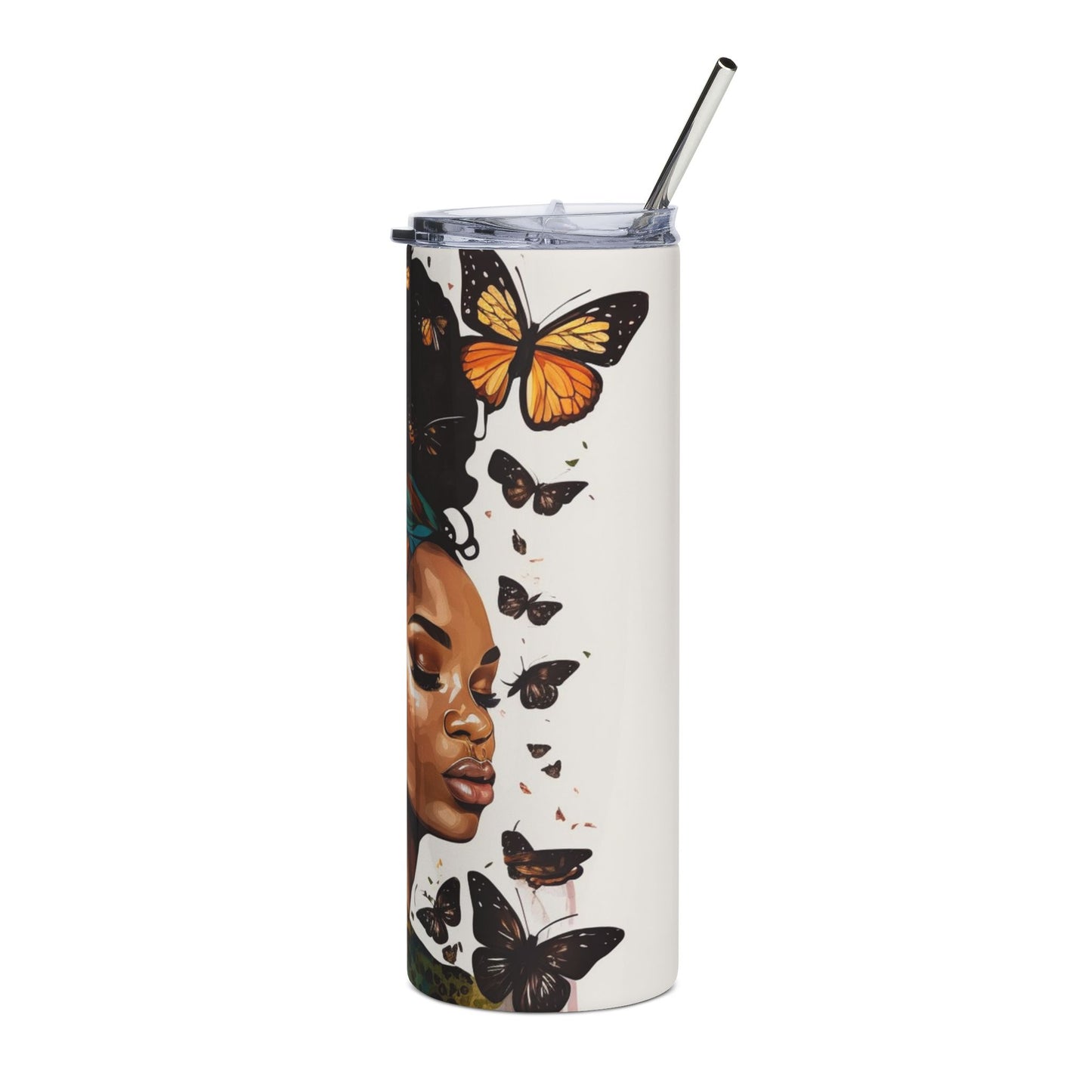 Stylish Butterfly Tumbler