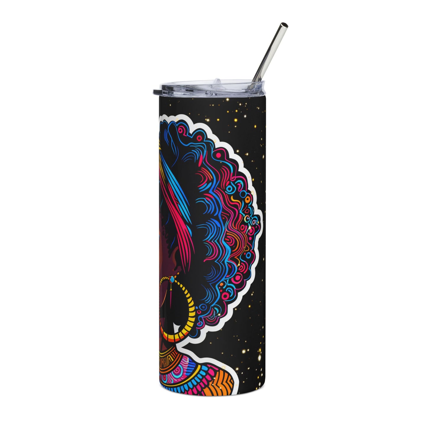 Afro Girl Tumbler