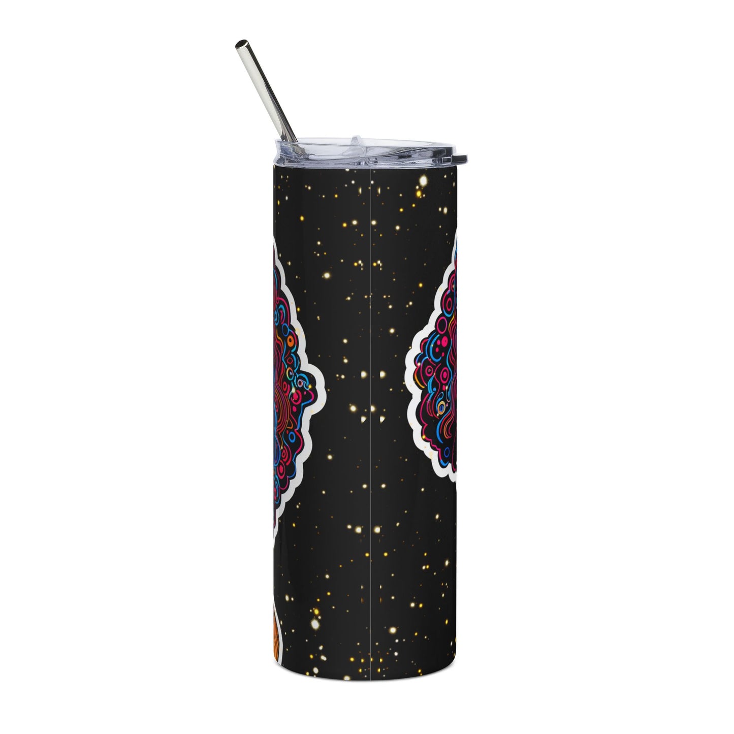 Afro Girl Tumbler