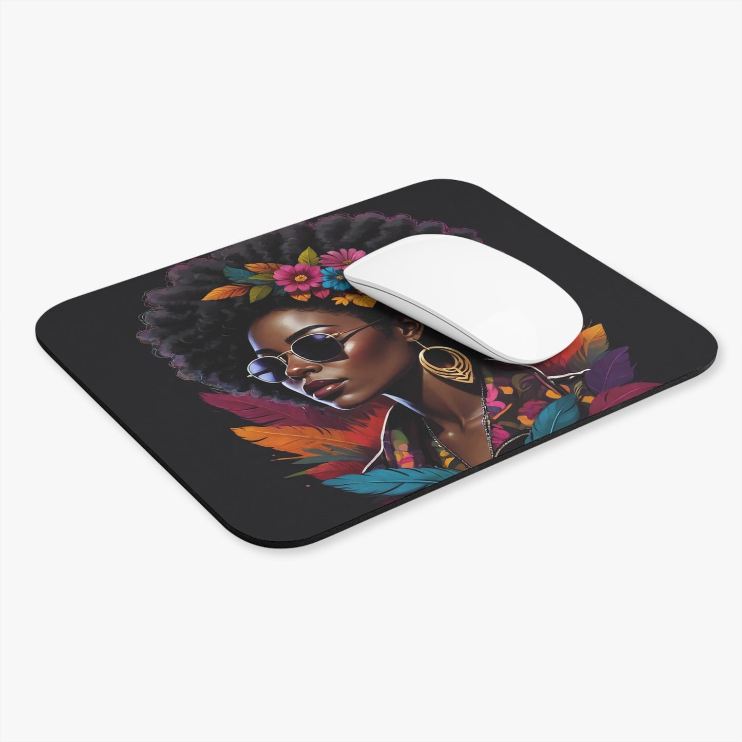 Afro Chic Mouse Pad