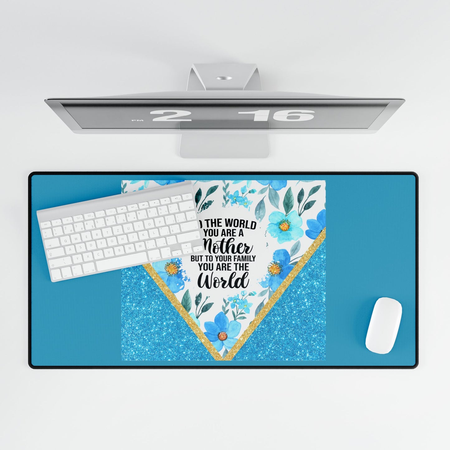 You Are the World Desk Mat