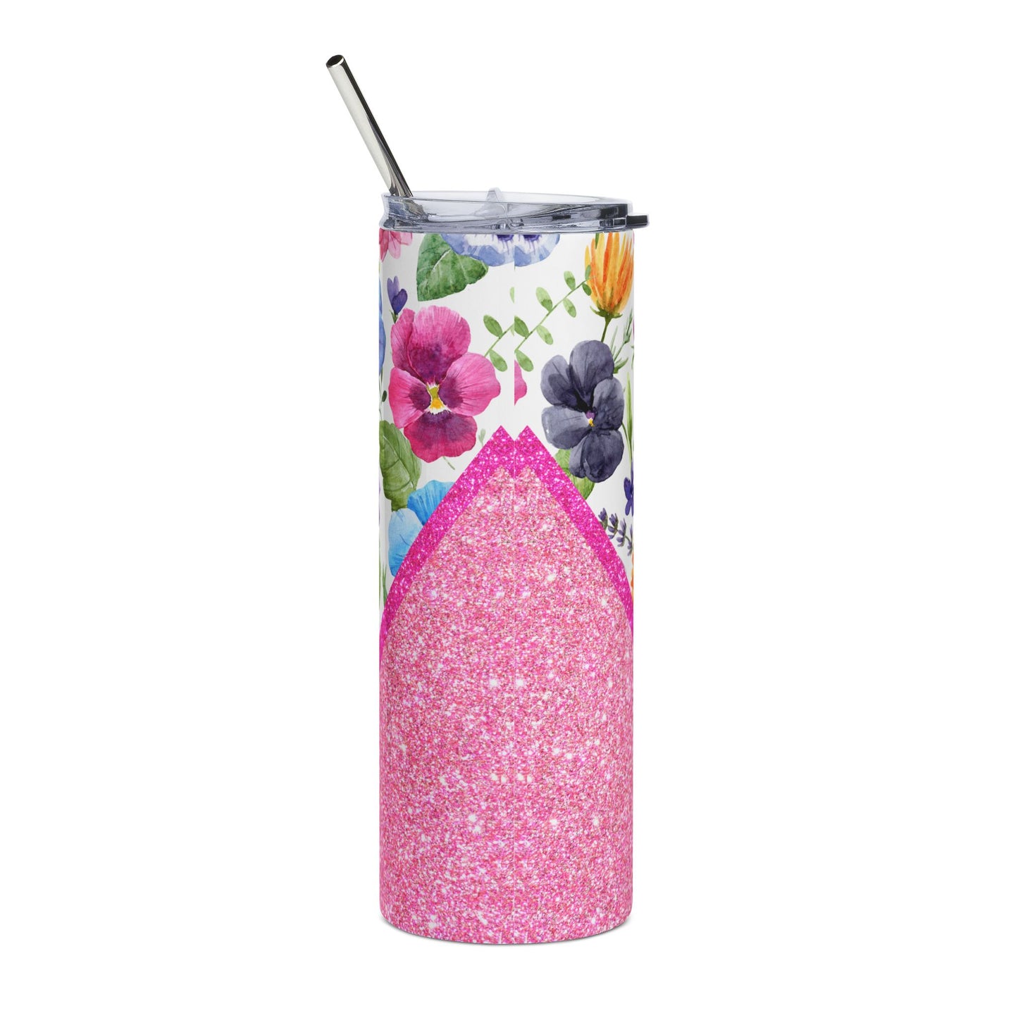 Heart Shaped Mom Tumbler