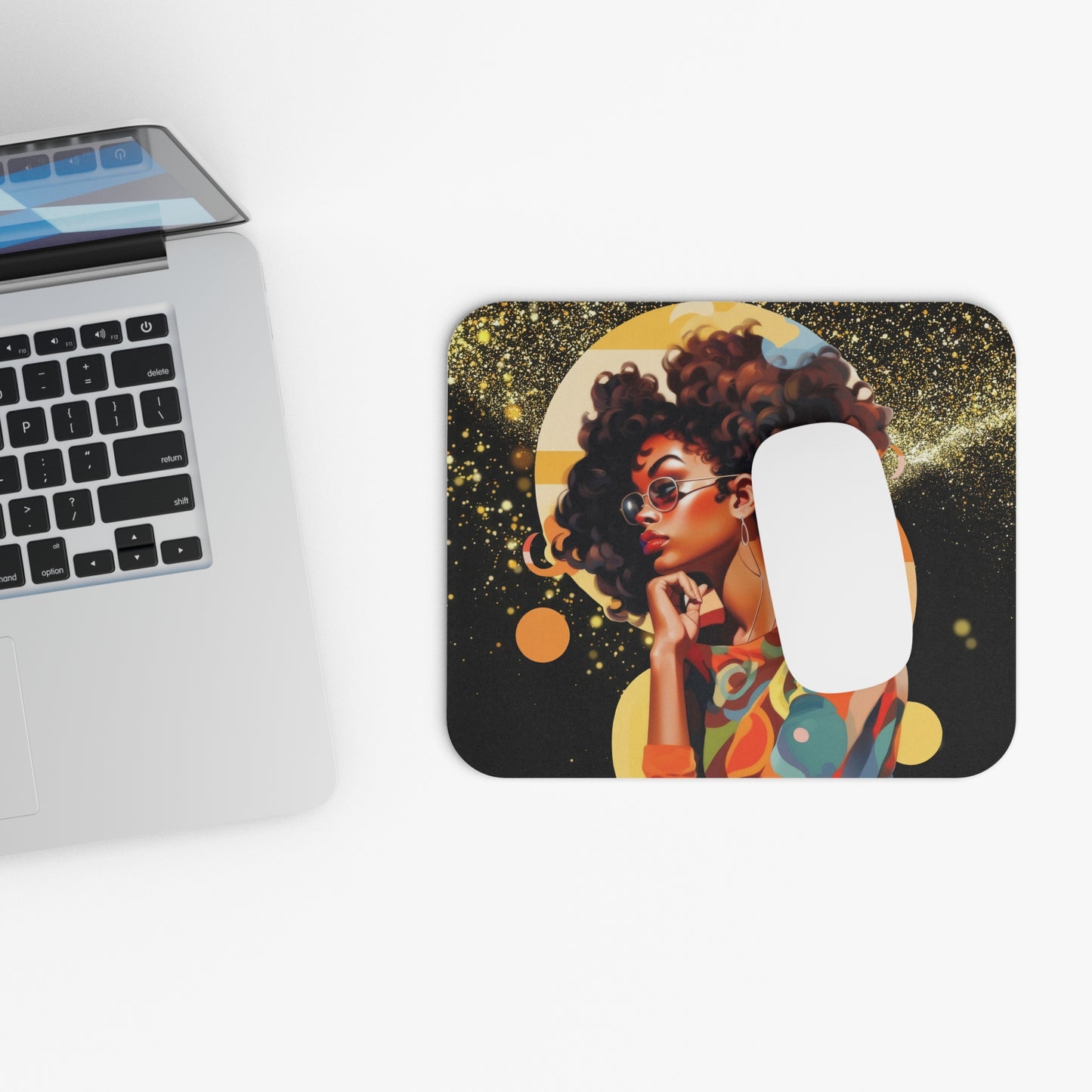 Artistic Galaxy Mouse Pad