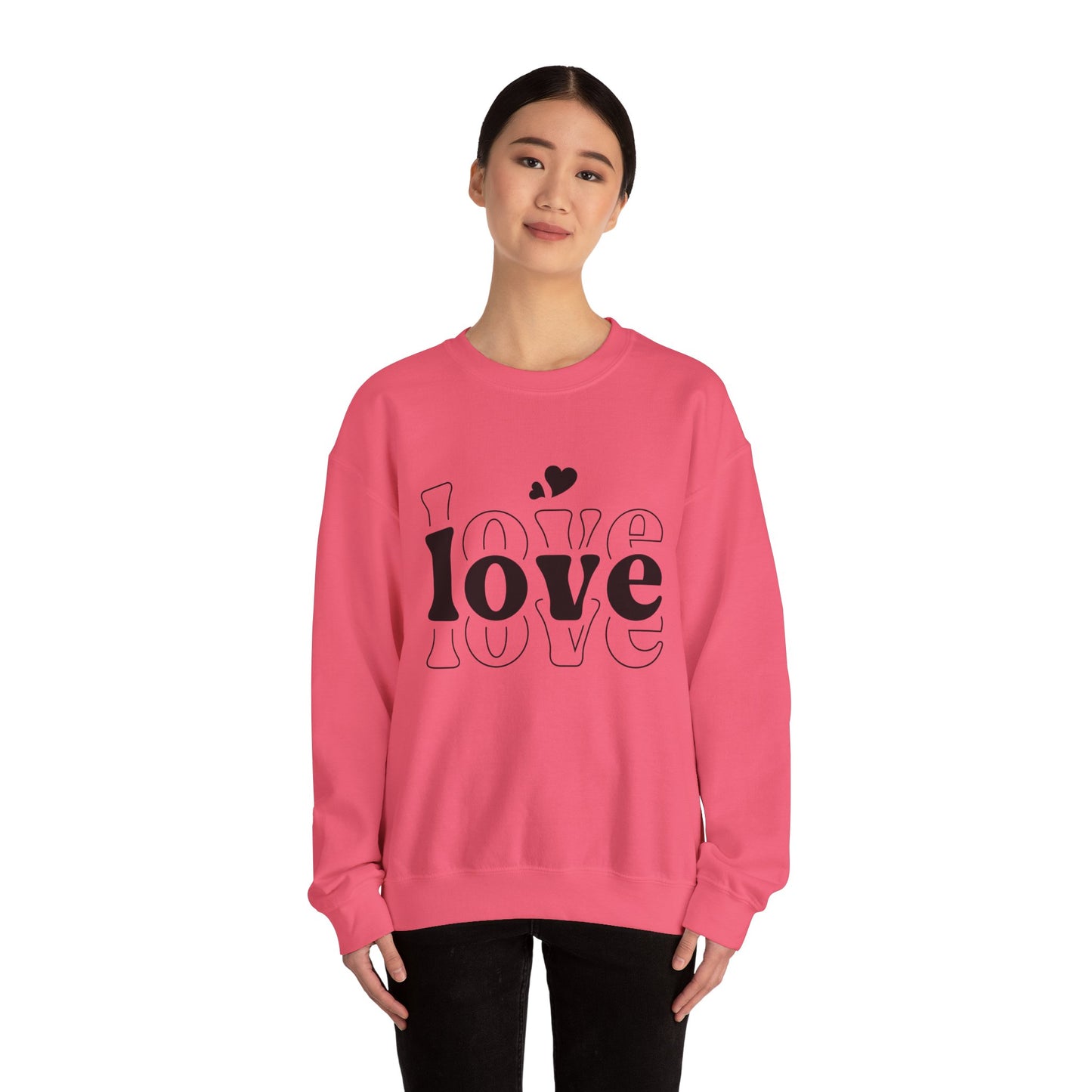 3D Love Sweatshirt