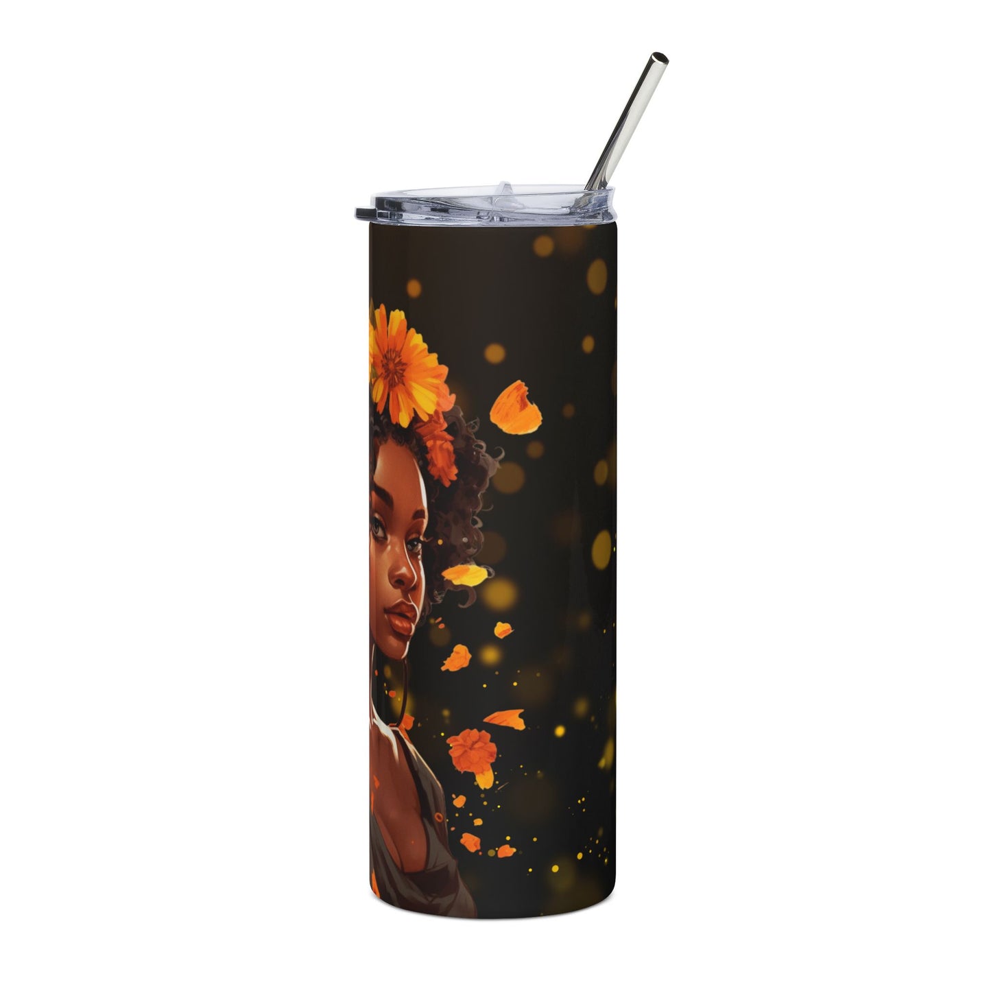 Sunflower Headband Tumbler