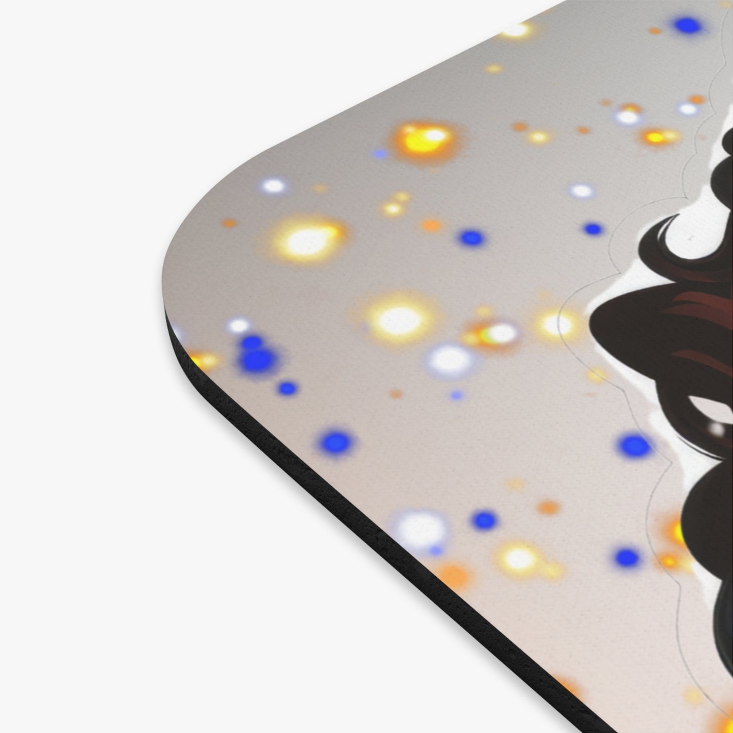 Artistic African Woman Mouse Pad