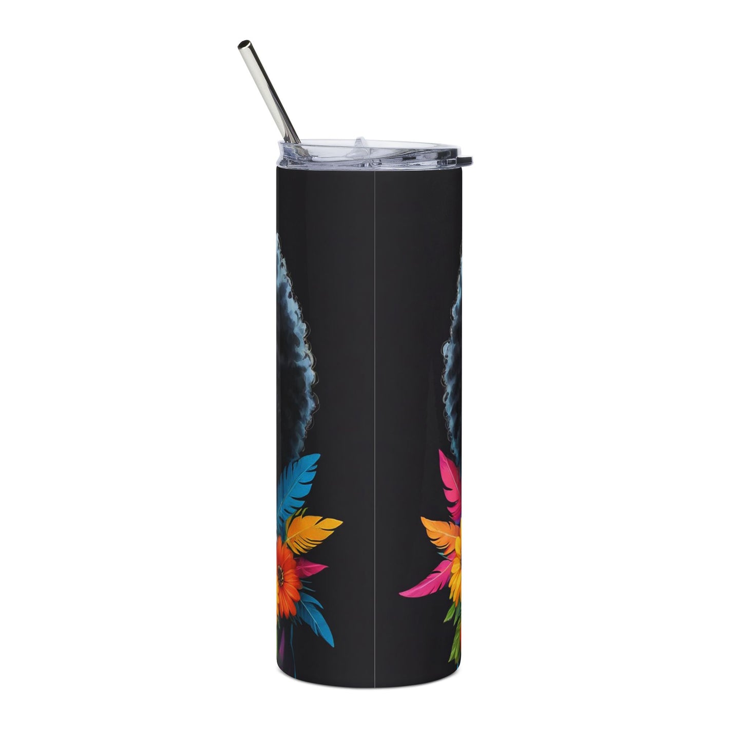 Afro Woman Tumbler