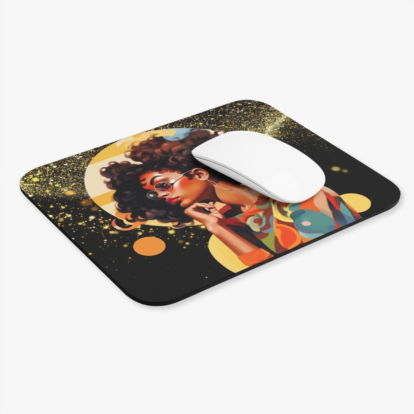 Artistic Galaxy Mouse Pad
