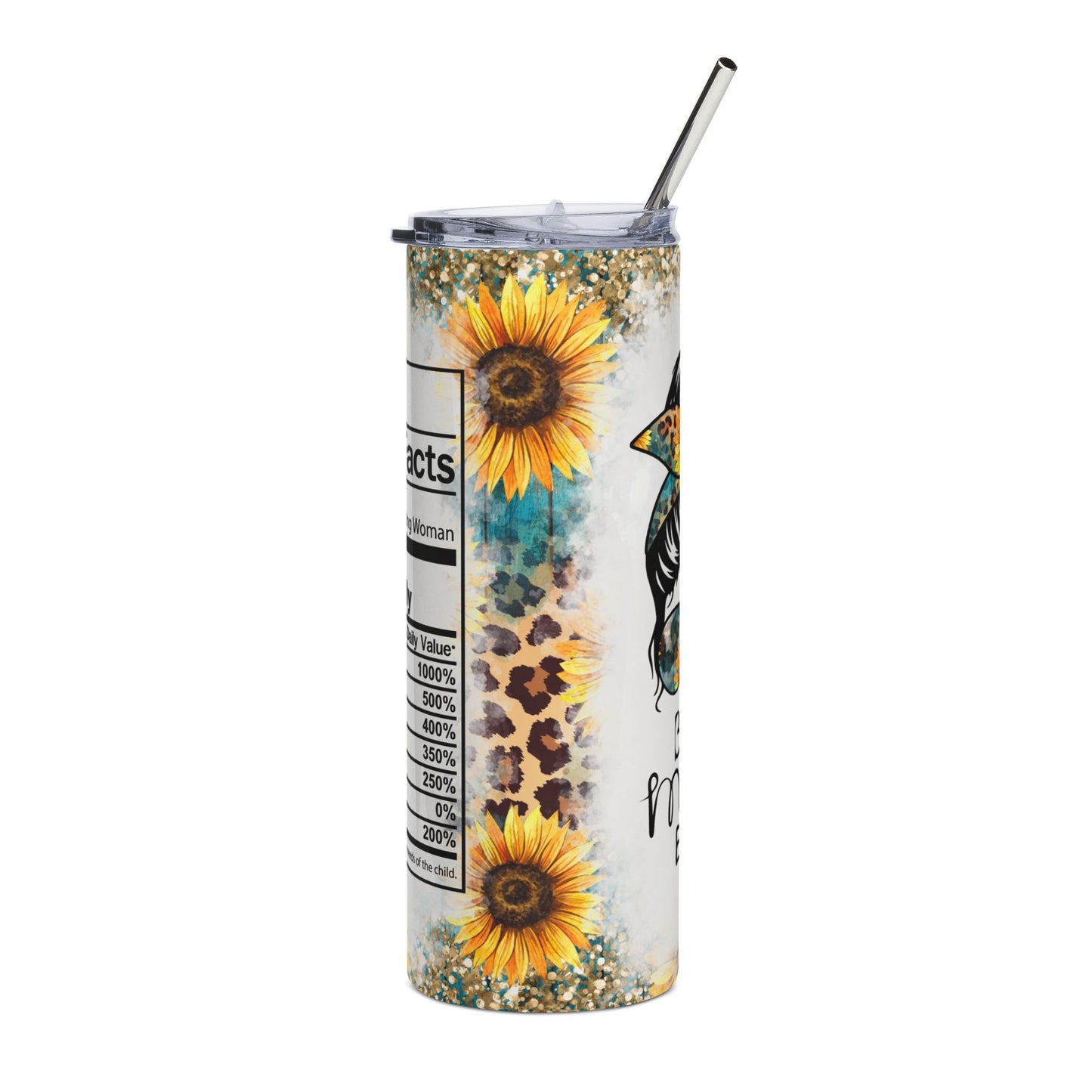 Best Mom Ever with Sunflowers Tumbler