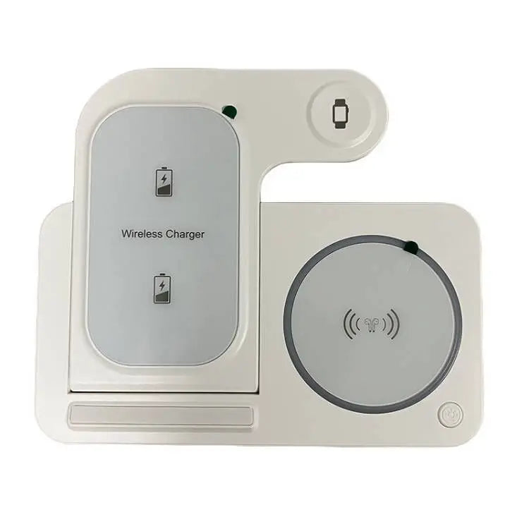 30W LED Fast Wireless Charger Stand 3 in 1 Foldable Charging Station for IPhone Apple products