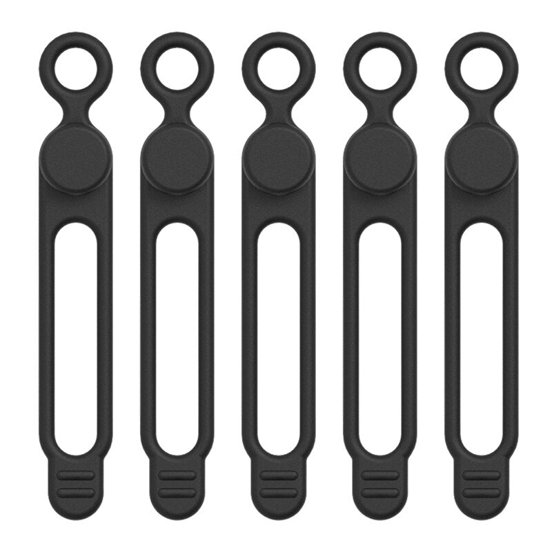 10PCS Reusable Cable Strap Fastening Organizer
