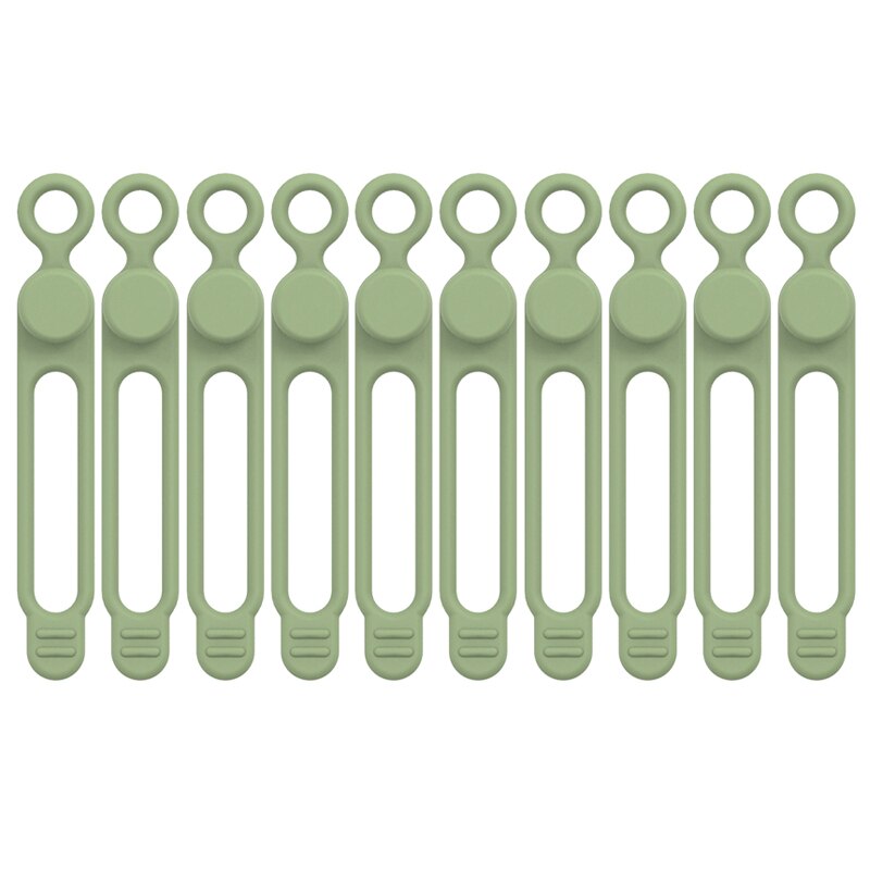 10PCS Reusable Cable Strap Fastening Organizer
