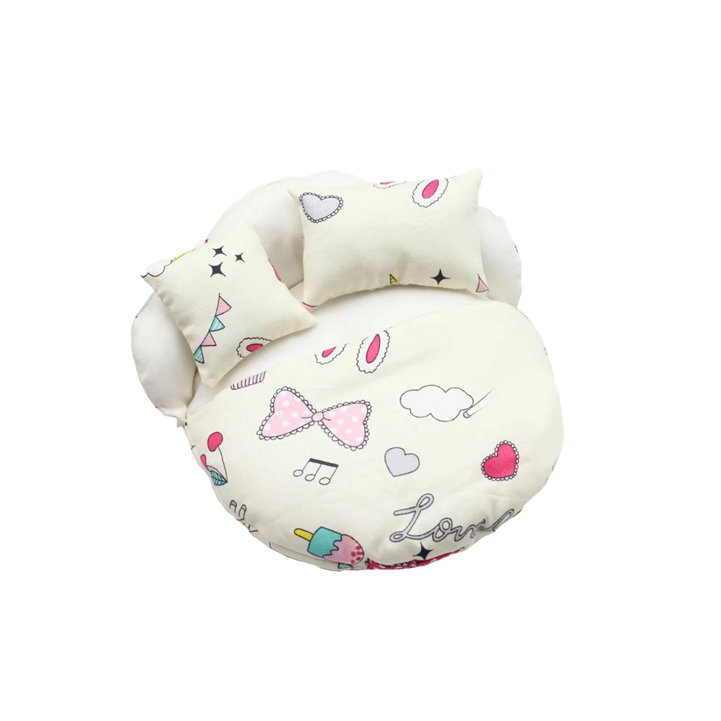Labubu Round Baby Bed Suit