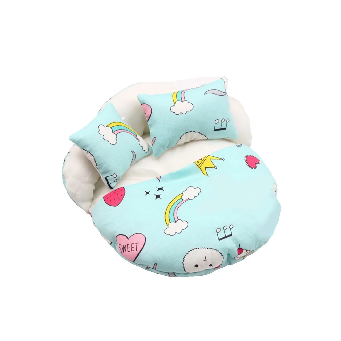 Labubu Round Baby Bed Suit