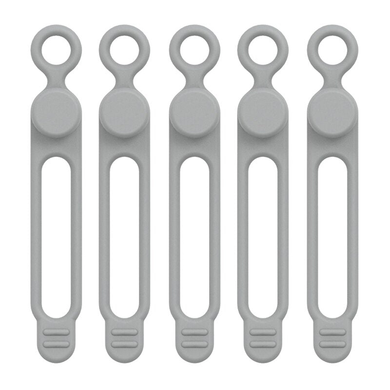 10PCS Reusable Cable Strap Fastening Organizer