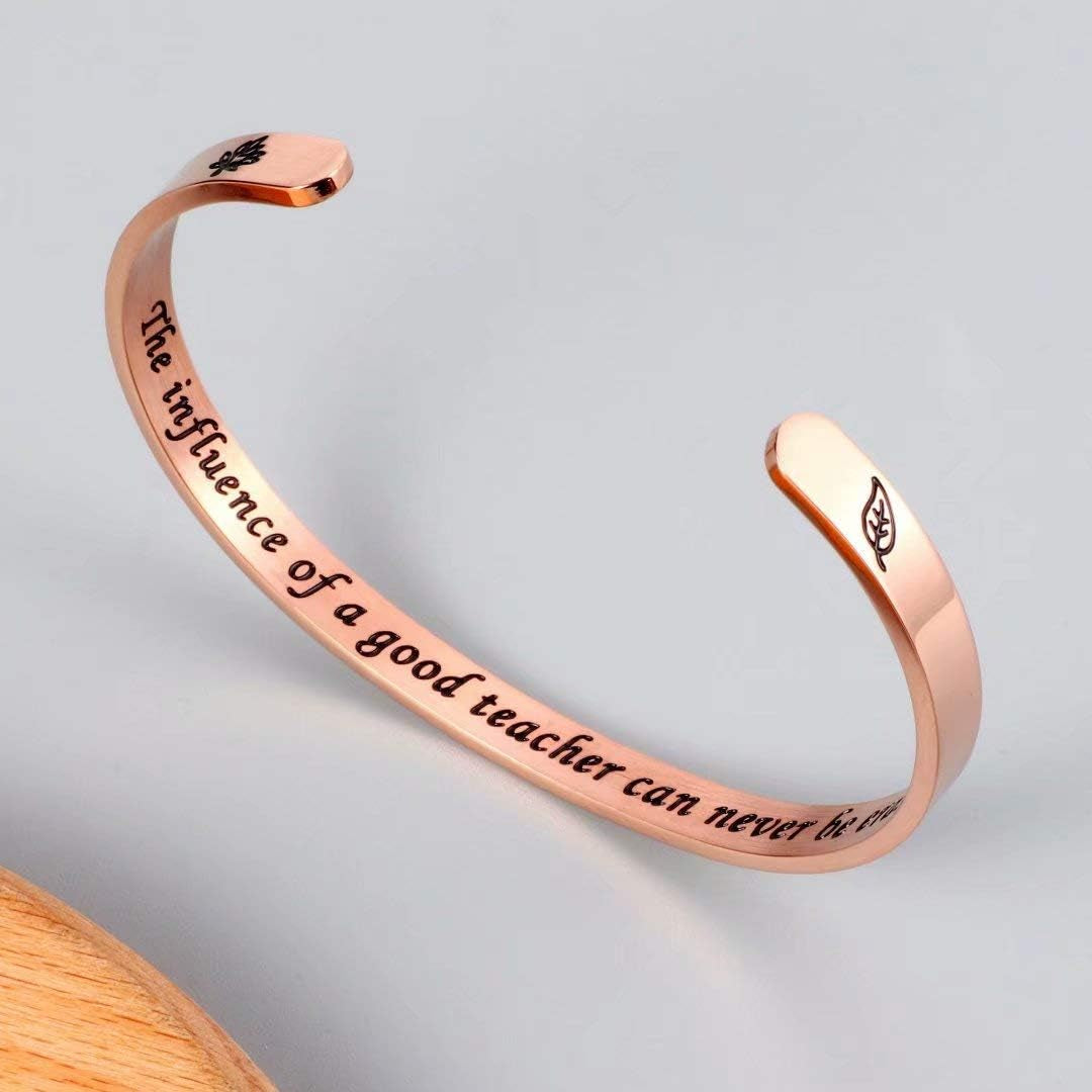 Bracelets for Women Girls, Quote Mantra Bracelet Funny Inspirational Jewelry Gifts for Best Friend, Mom, Daughter, Son, Sister, Niece Birthday Mothers Day Present Come Gift Box