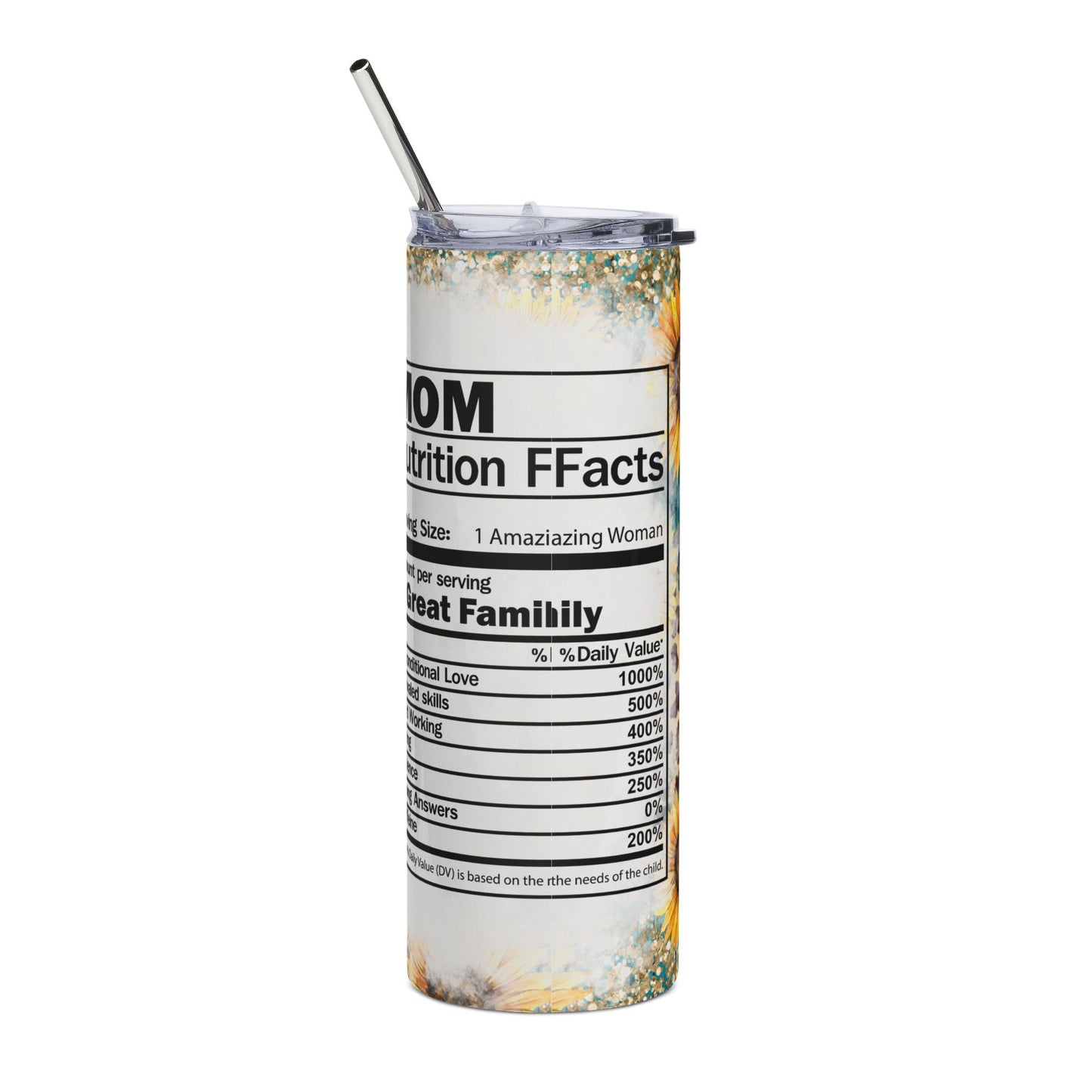 Best Mom Ever with Sunflowers Tumbler