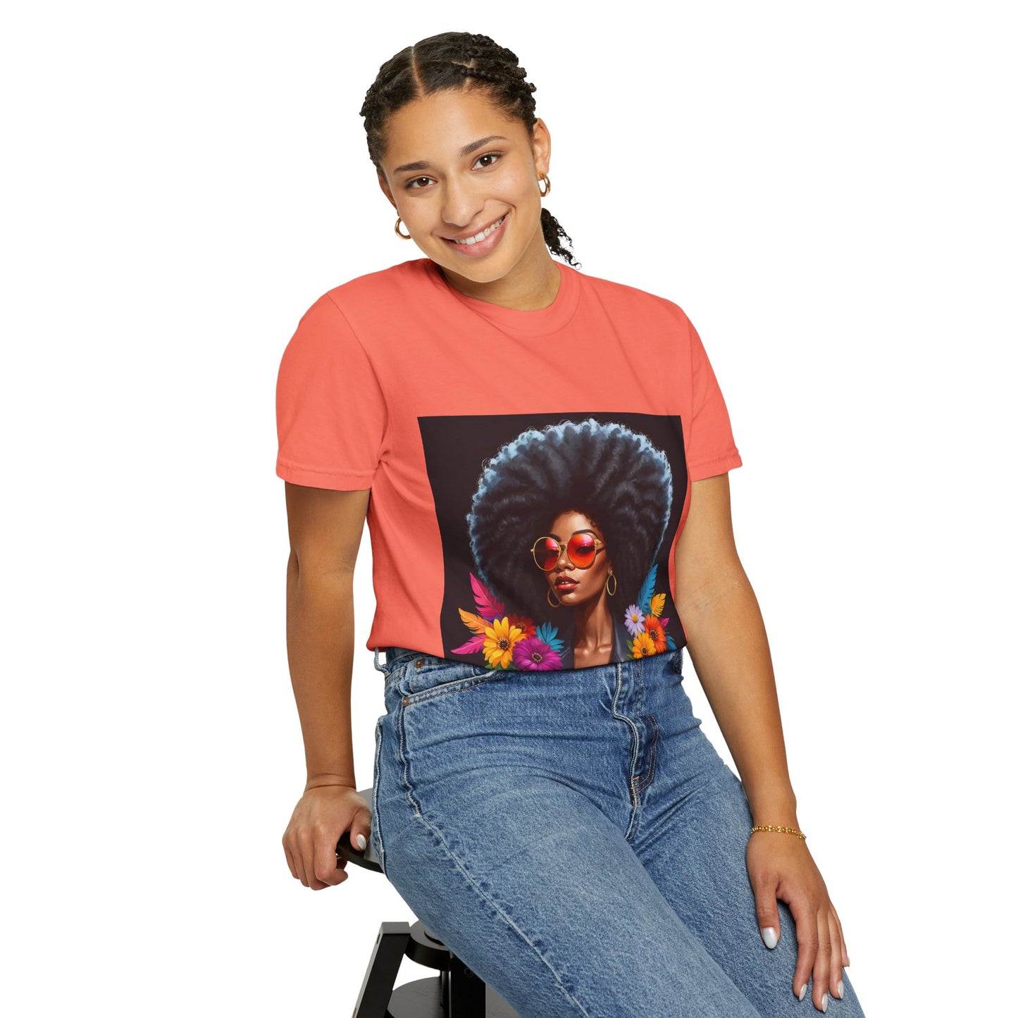 Afro Woman T-Shirt