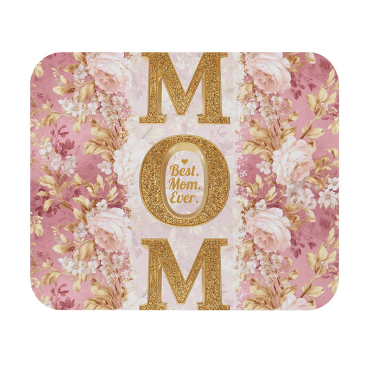 Best Mom Ever Floral Mouse Pad