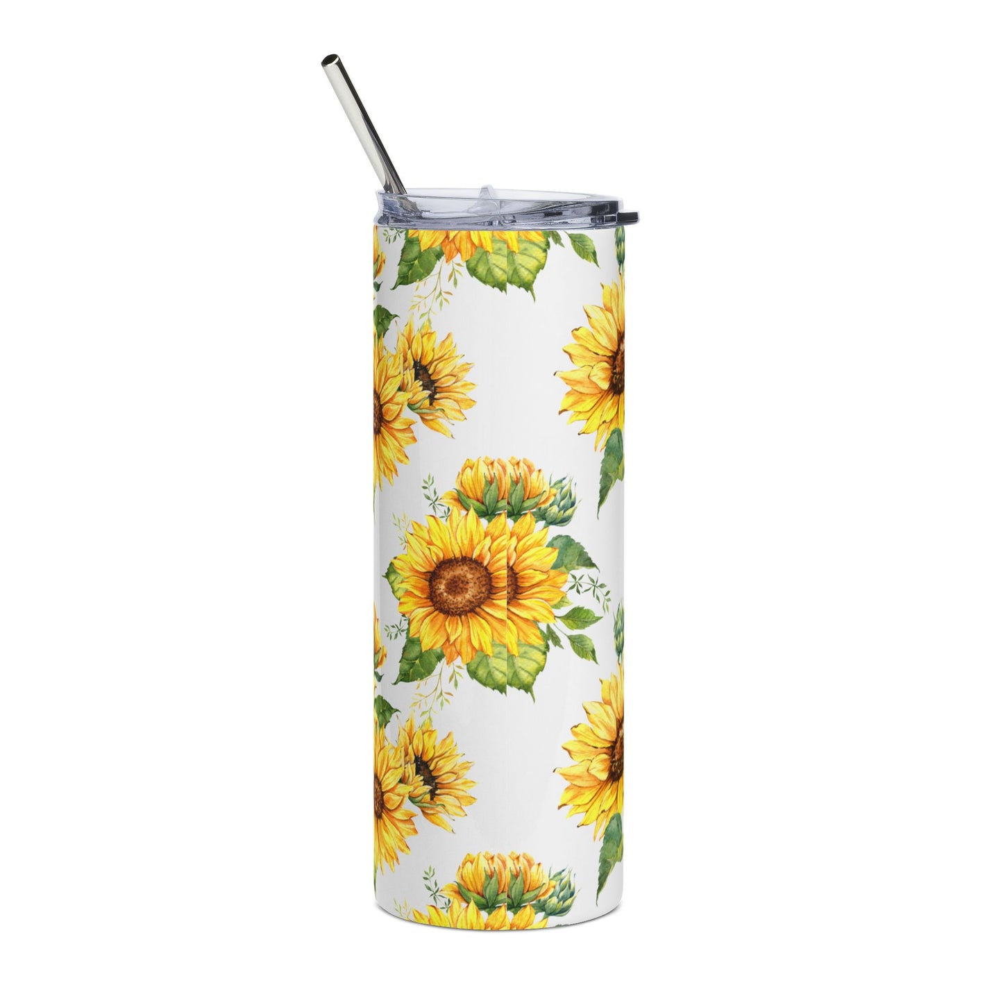 Sunflower You are the World Mom Tumbler