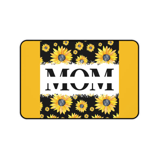 Sunflower Mom Desk Mat