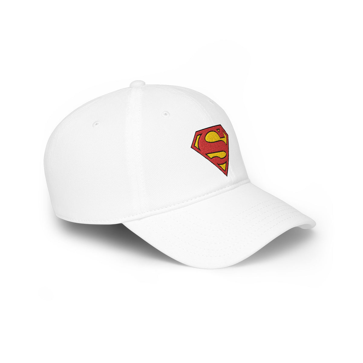 Superman Logo Low Profile Baseball Cap