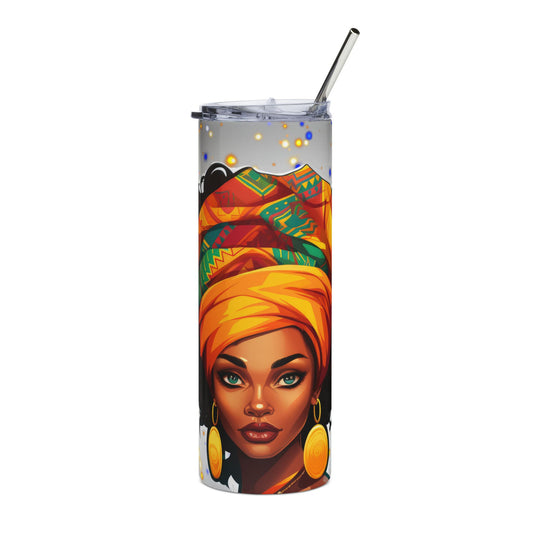 Artistic Afrocentric Tumbler