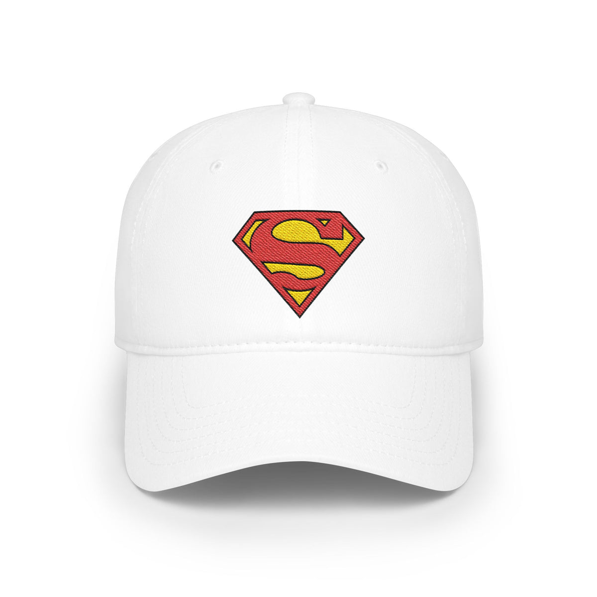 Superman Logo Low Profile Baseball Cap