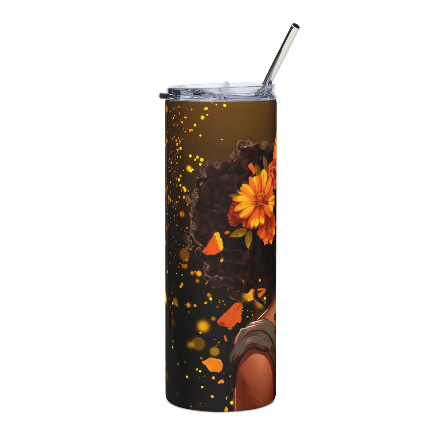 Sunflower Headband Tumbler