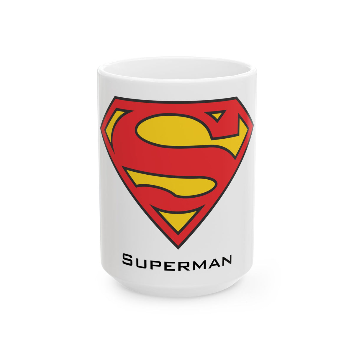 Superman Logo Ceramic Mug