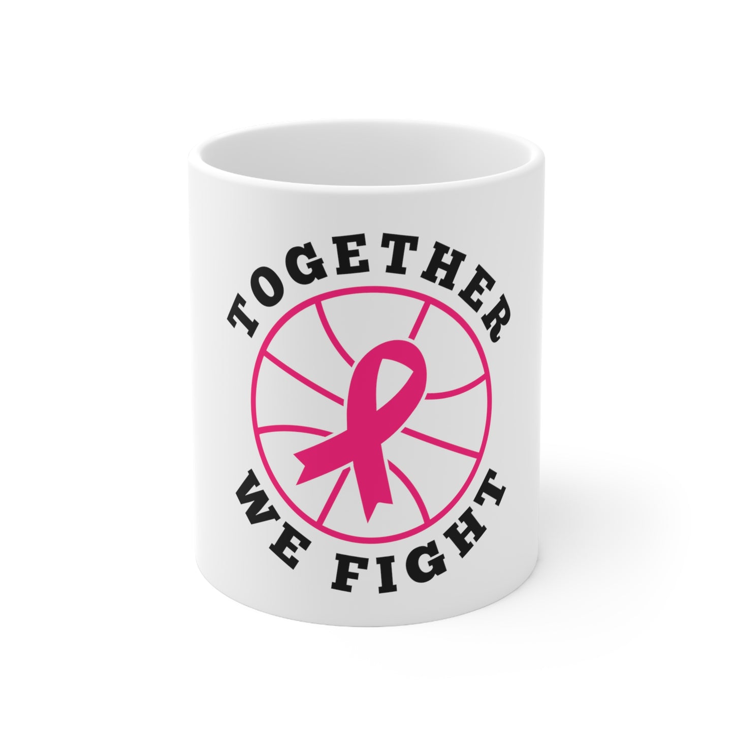 Together We Fight Mug - White