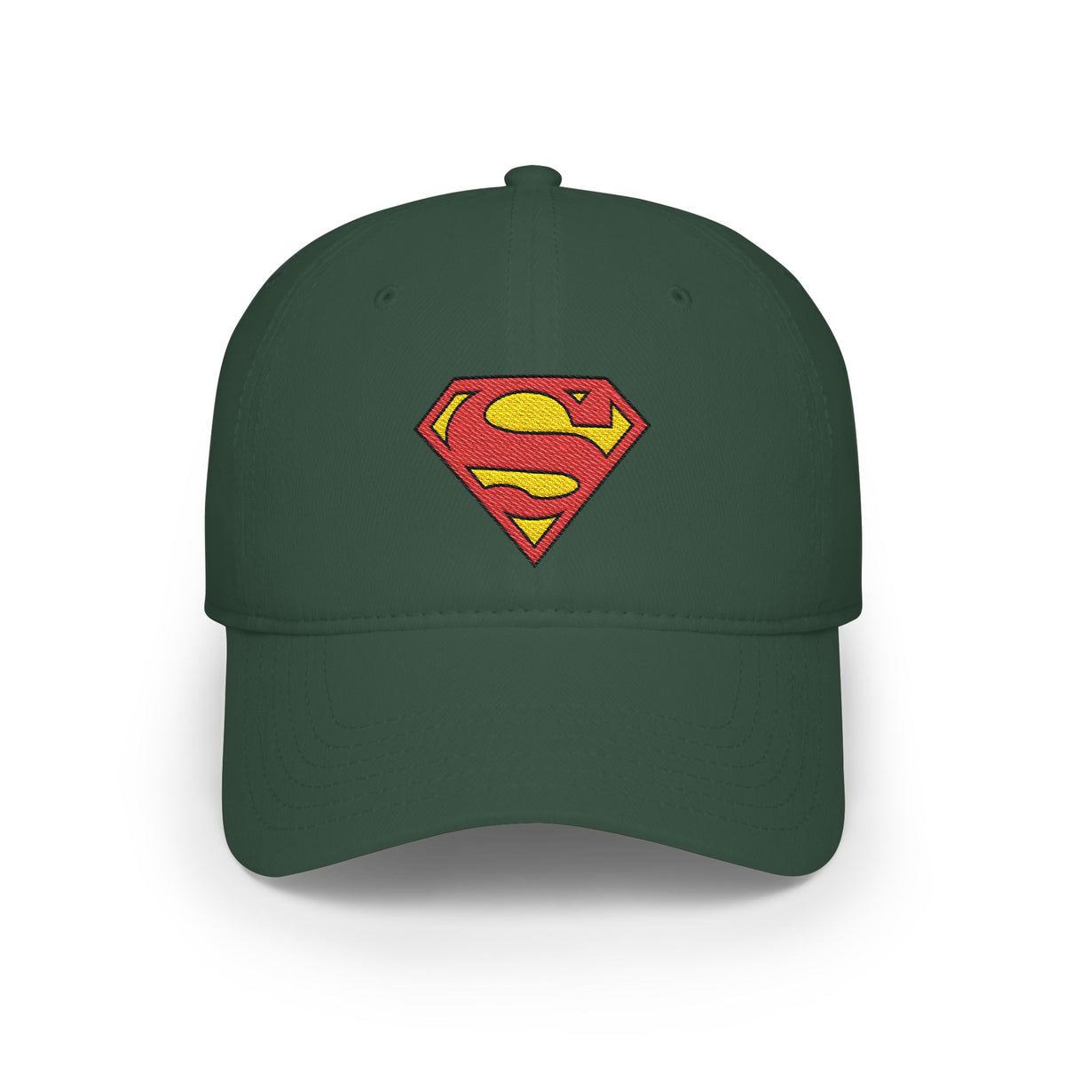 Superman Logo Low Profile Baseball Cap