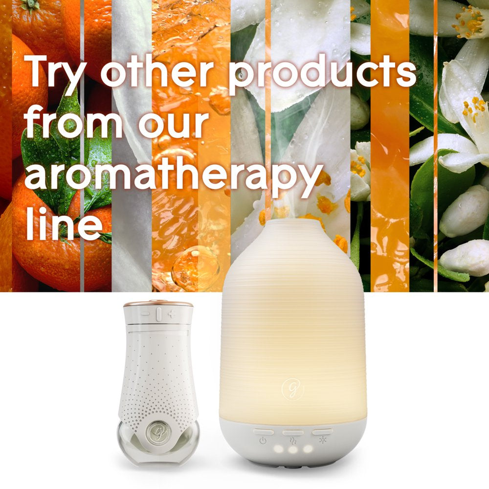 Aromatherapy Plugins Air Freshener Refills, Mothers Day Gifts, Uplift Your Day Scent with Notes of Orange and Neroli, Fragrance Infused with Essential Oils, 2 X 0.67 Oz (19.8 Ml)