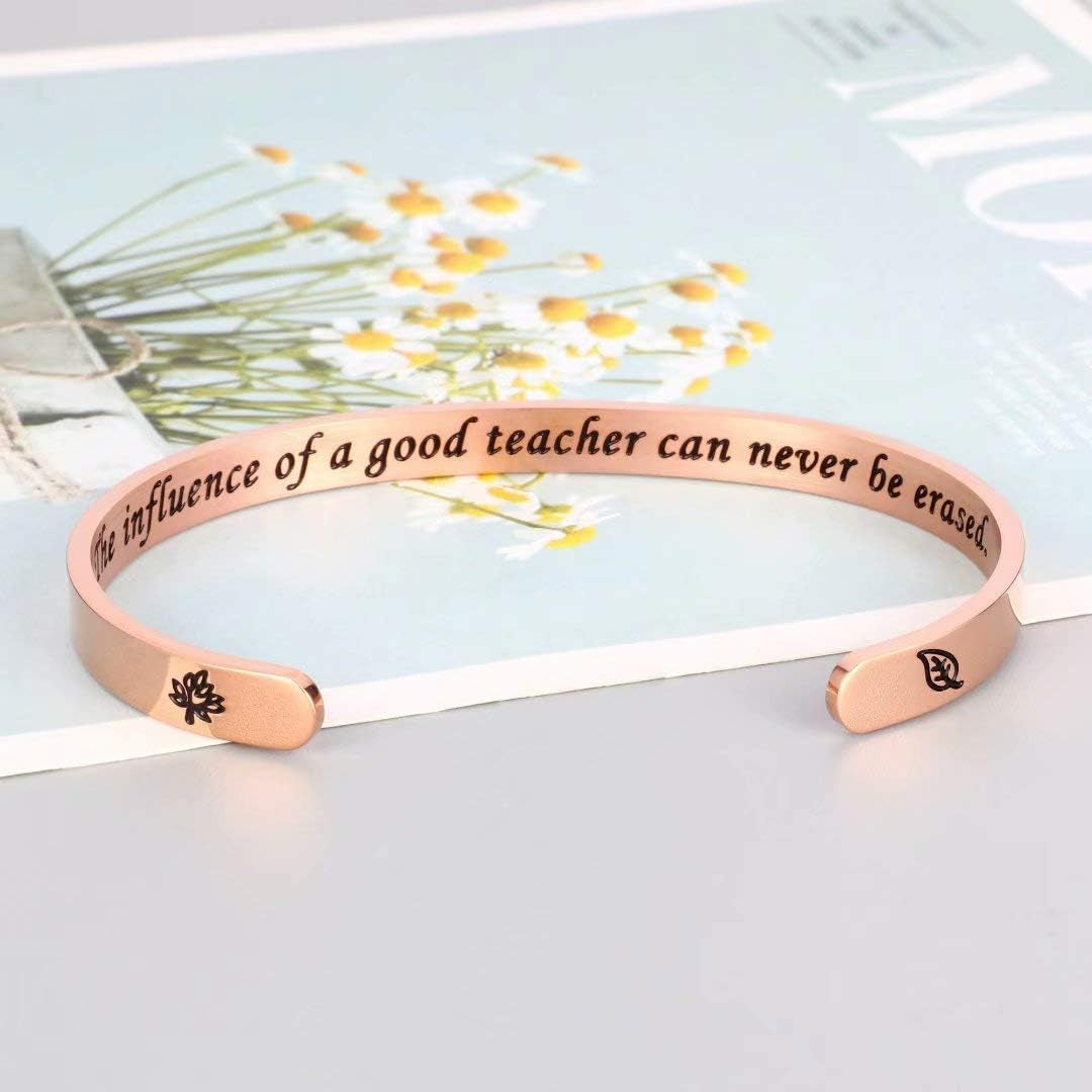 Bracelets for Women Girls, Quote Mantra Bracelet Funny Inspirational Jewelry Gifts for Best Friend, Mom, Daughter, Son, Sister, Niece Birthday Mothers Day Present Come Gift Box