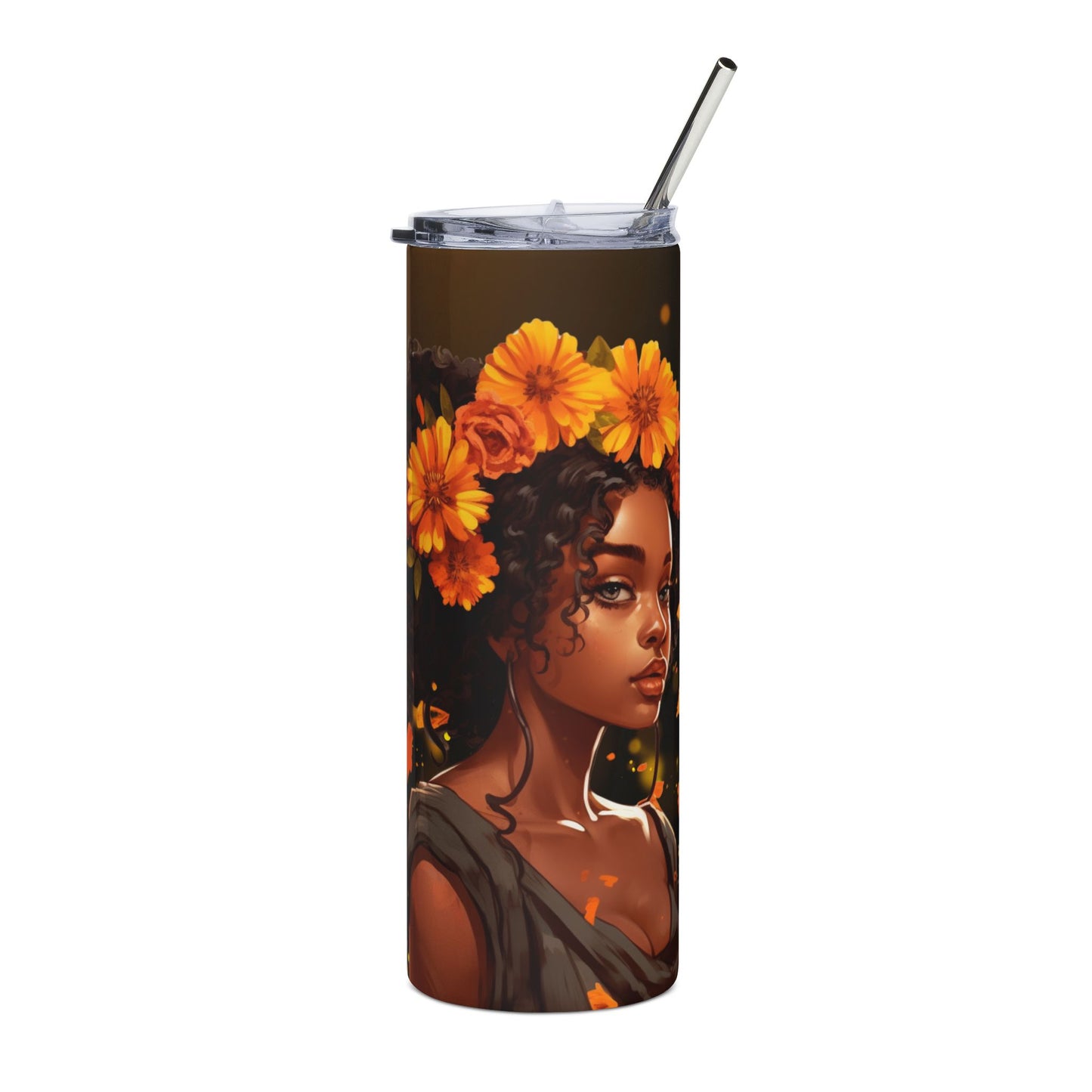 Sunflower Headband Tumbler