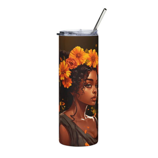 Sunflower Headband Tumbler