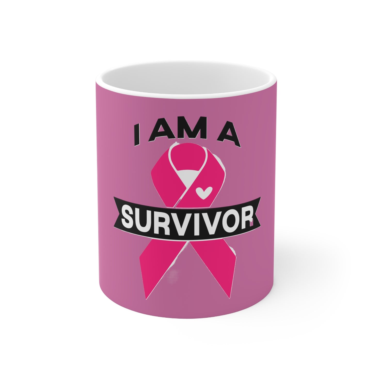 Pink Survivor Mug