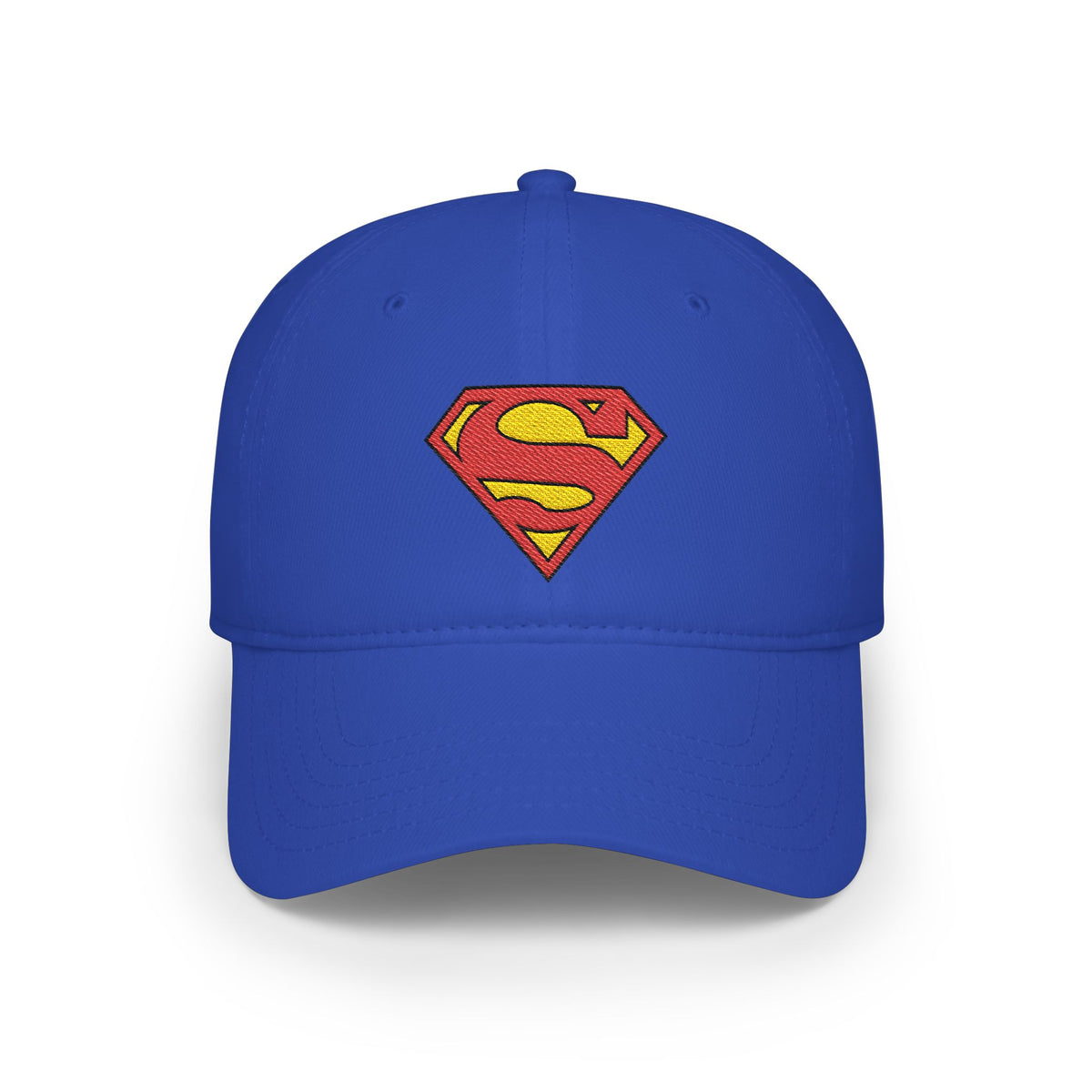 Superman Logo Low Profile Baseball Cap