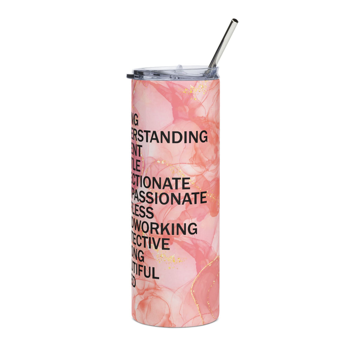 Loved Mom 20oz Stainless Steel Tumbler