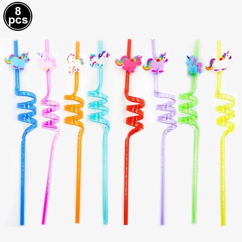 8pcs Reusable Straws