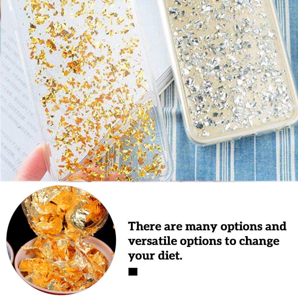 Shiny Foil Flakes Art & Craft