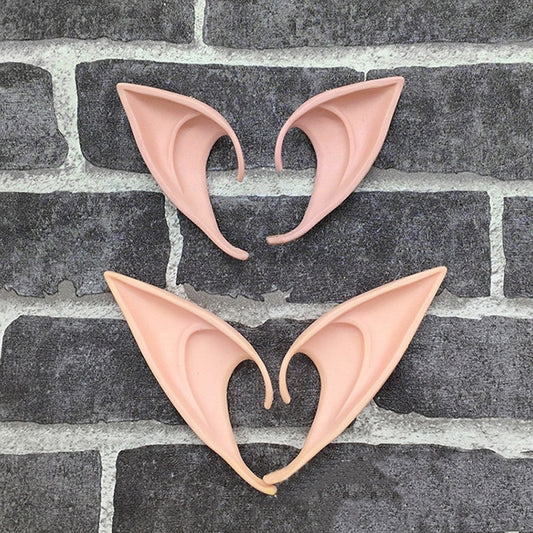 1Pair Cosplay Latex Fairy Angel Elf Ears