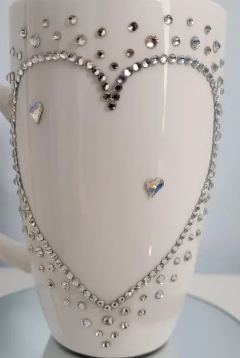 Rhinestone Heart Shape