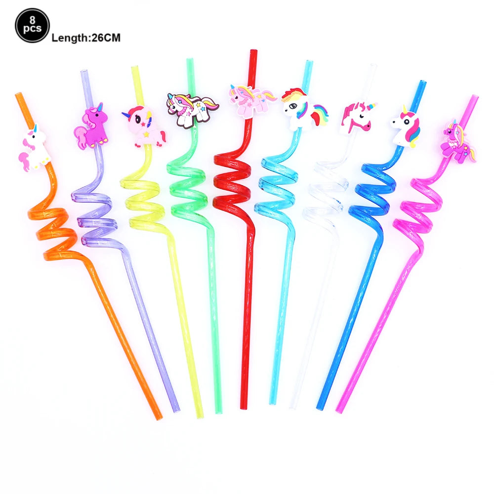 8pcs Reusable Straws