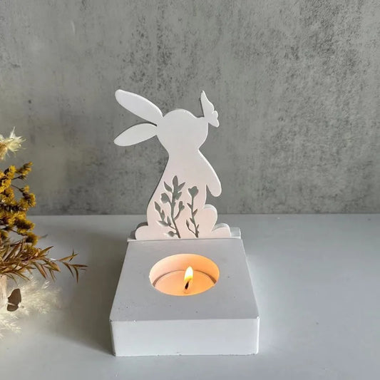 Easter Rabbit Candle Holder